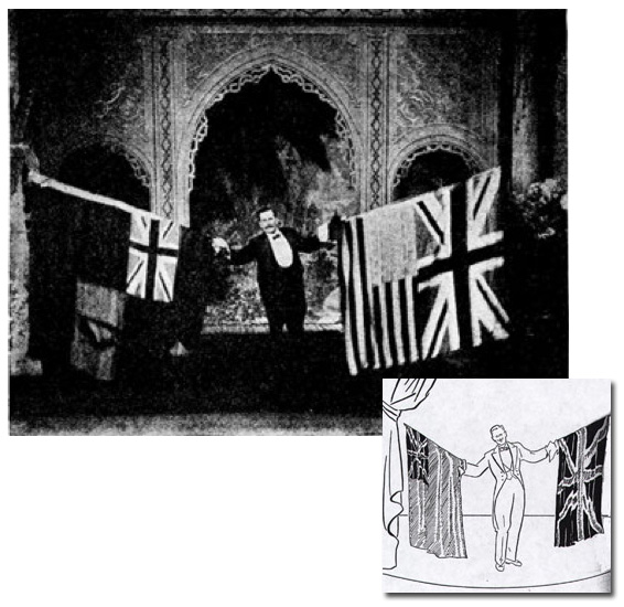 No one told me the flags would be so heavy in this damned semaphore class!