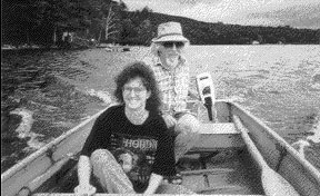 The evil Zarkov spirits Dale away in an Earthling water craft.