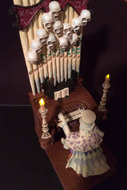Music from the Haunted Mansion.